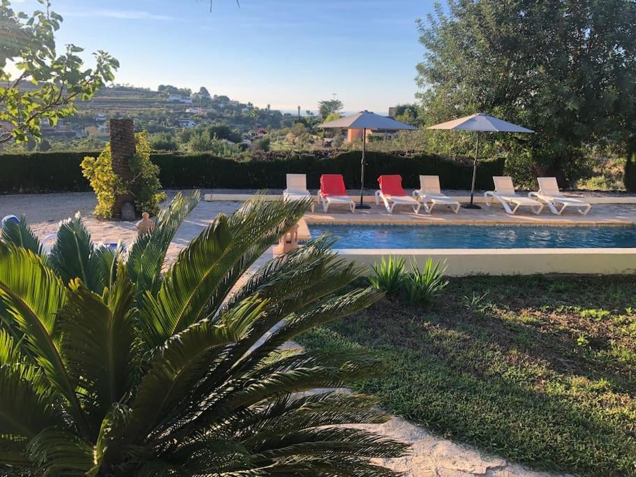 Lovely Appartment 'Solana' With Big Garden, Nice Pool Teulada Exteriör bild