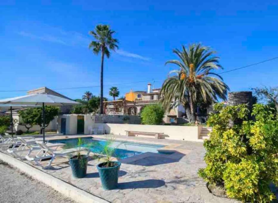 Lovely Appartment 'Solana' With Big Garden, Nice Pool Teulada Exteriör bild