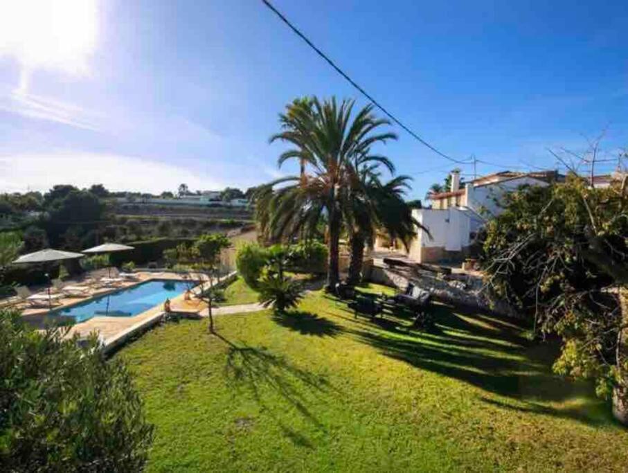 Lovely Appartment 'Solana' With Big Garden, Nice Pool Teulada Exteriör bild