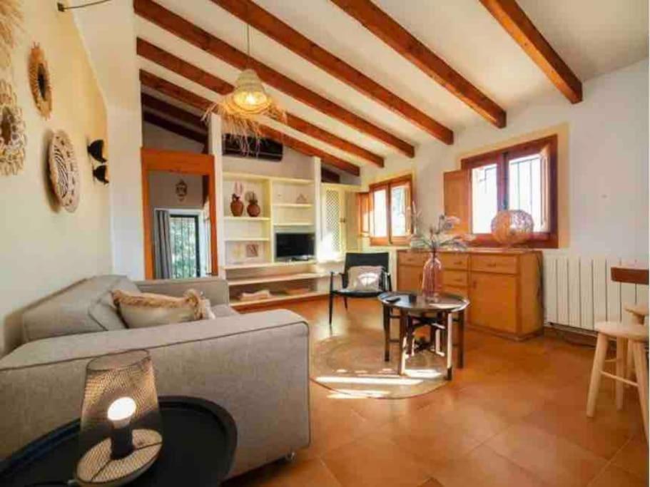Lovely Appartment 'Solana' With Big Garden, Nice Pool Teulada Exteriör bild