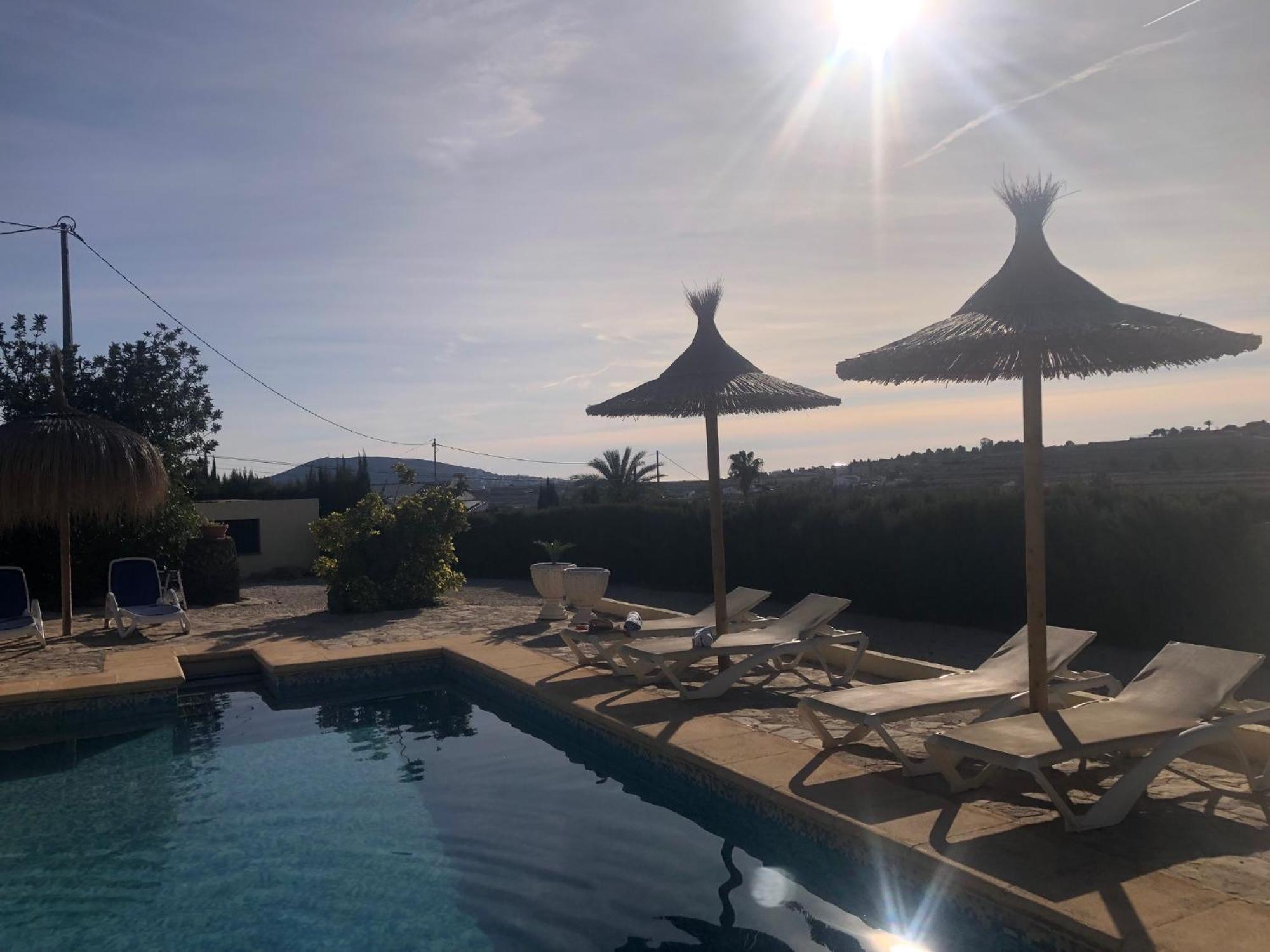 Lovely Appartment 'Solana' With Big Garden, Nice Pool Teulada Exteriör bild